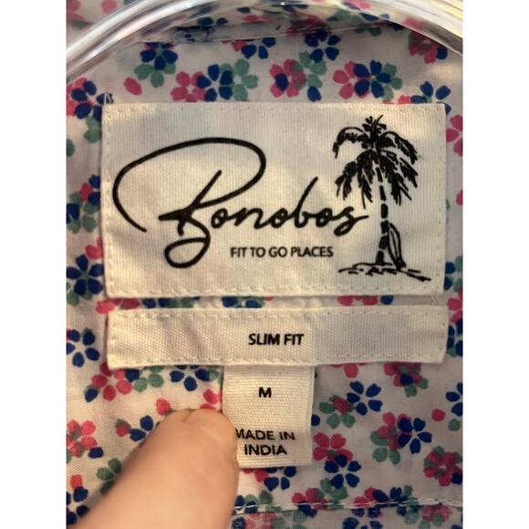 Bonobos Riviera Short Sleeve Shirt Floral - Picture 5 of 10